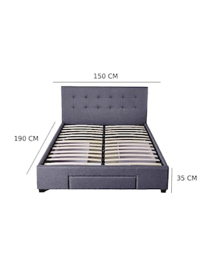 Cama Ilios Innova de madera