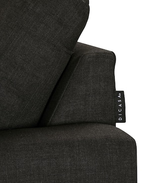 Chaise lounge SMOKY PETIT Dicasa de tela