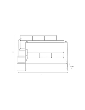 Litera Bibop Sochic de MDF