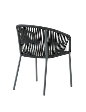 Silla Mikonos Sochic de ratán natural