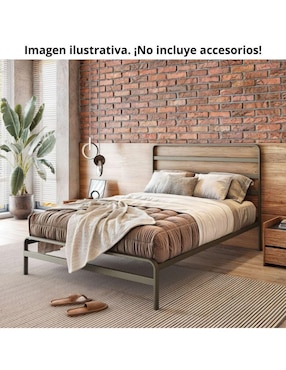 Cama Industrial Jaco de acero individual