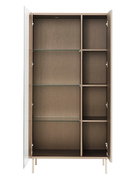 Vitrina City Life Alf Italia de chapa madera
