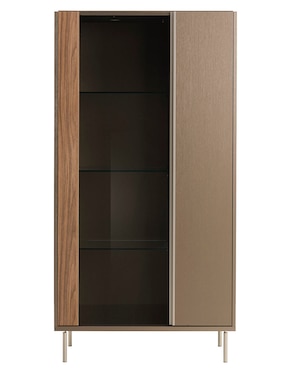 Vitrina City Life Alf Italia de chapa madera