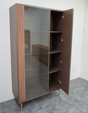 Vitrina City Life Alf Italia de chapa madera