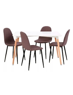 Comedor Ilios Innova Para 4 Personas De MDF