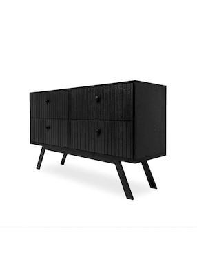 Cómoda Japandi Sochic de madera