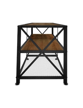 Mueble de tv Bluelander de metal y madera