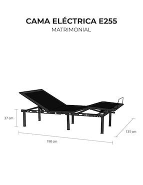Cama Atlas Del Descanso de metal
