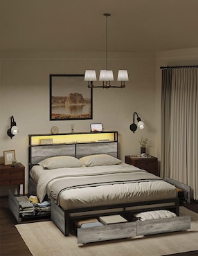 Base para cama Fabato de MDF