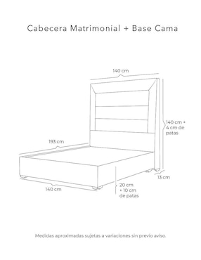 Cama Blend Nizzo Dicasa de madera pino
