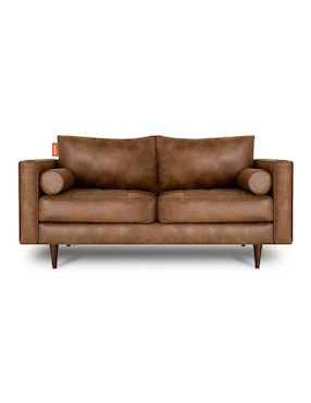 Love Seat Agusto Mid Century De Vinipiel