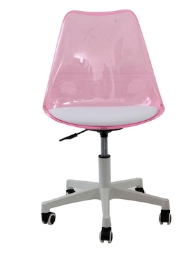 Silla Hug Rosa Bossa de metal