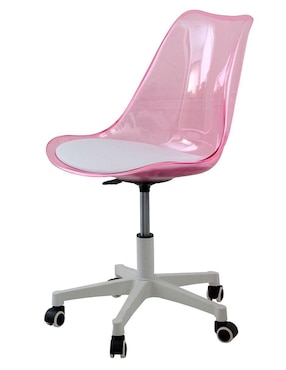 Silla Hug Rosa Bossa de metal