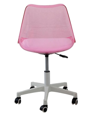 Silla Hug Rosa Bossa de metal