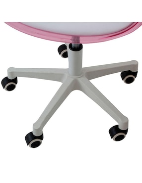 Silla Hug Rosa Bossa de metal