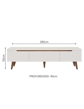 Mueble de TV armable Reims Madesa de MDP