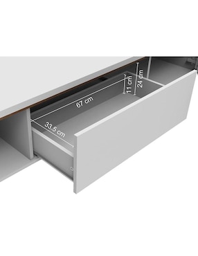 Mueble de TV armable Reims Madesa de MDP
