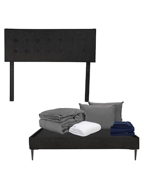 Cama Bilbao Slim Dicasa de madera pino