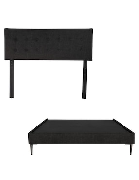 Cama Bilbao Slim Dicasa de madera pino