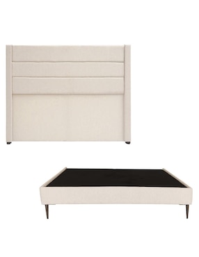 Set Recámara Dicasa Lugo Slim Trini de madera pino