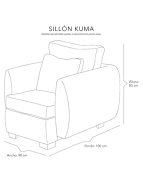 Sillón Kuma Dicasa