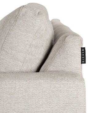Chaise lounge Smoky Petit Dicasa de tela