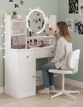 Tocador armable Elly-Decor estilo buro