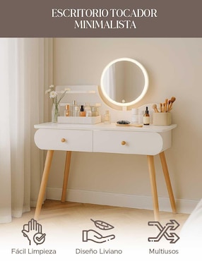 Tocador armable Elly-Decor Vanity