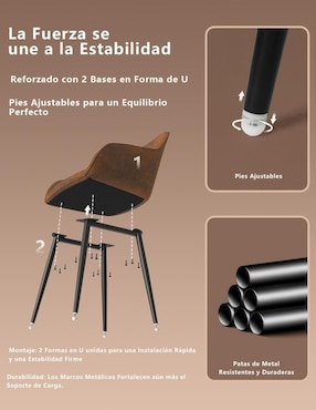 Set de sillas 2 piezas Alexon Dining Chair Vintage Furniturer