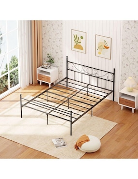 Base para cama armable Ilker Home Make de metal