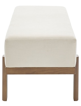 Pie de cama Haus Amanda Re de madera