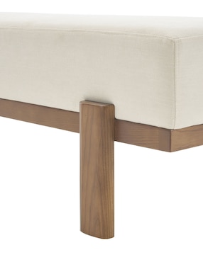 Pie de cama Haus Amanda Re de madera