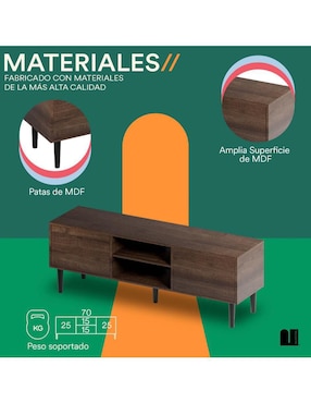 Mueble de tv Ravena Mubson de MDF