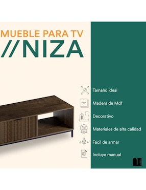 Mueble de tv Niza Mubson de MDF