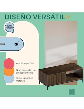 Mueble de tv Niza Mubson de MDF