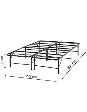 Base para cama Jaco de metal