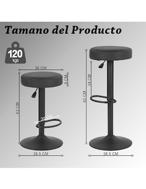 Juego de bancos Flower Home Make