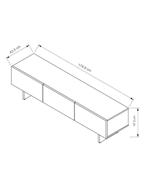 Mueble de tv Haus de MDF