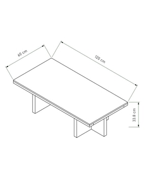 Mesa de centro Lirio Haus
