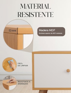 Mueble de TV armable Pido Todo de MDF