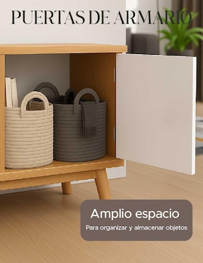 Mueble de TV armable Pido Todo de MDF