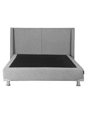 Set Recámara Dicasa Milan Rivo Plata de madera pino