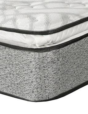 Set Recámara Dicasa Milan Rivo Plata de madera pino