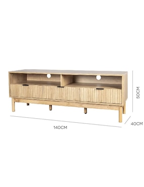 Mueble de tv Small Spaces Mobica de melamina
