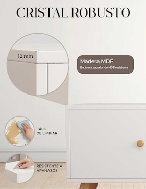 Mueble de TV armable Pido Todo de MDF