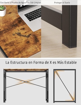 Escritorio armable Harper Vintage Furniturer