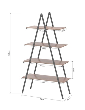 Librero Tokio Bossa de MDF