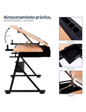 Restirador de diseño Bluelander de madera