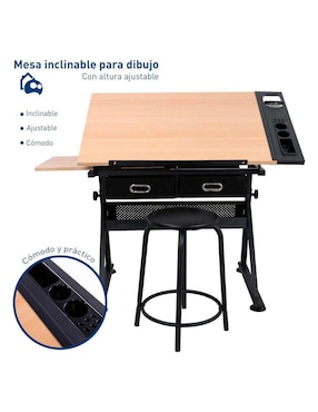 Restirador de diseño Bluelander de madera