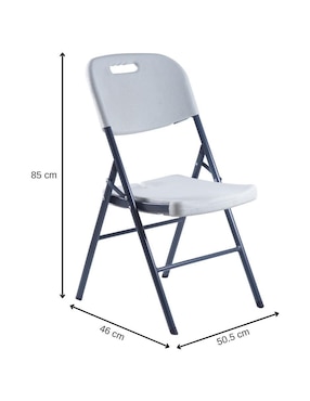 Silla plegable 4 piezas Loomber
